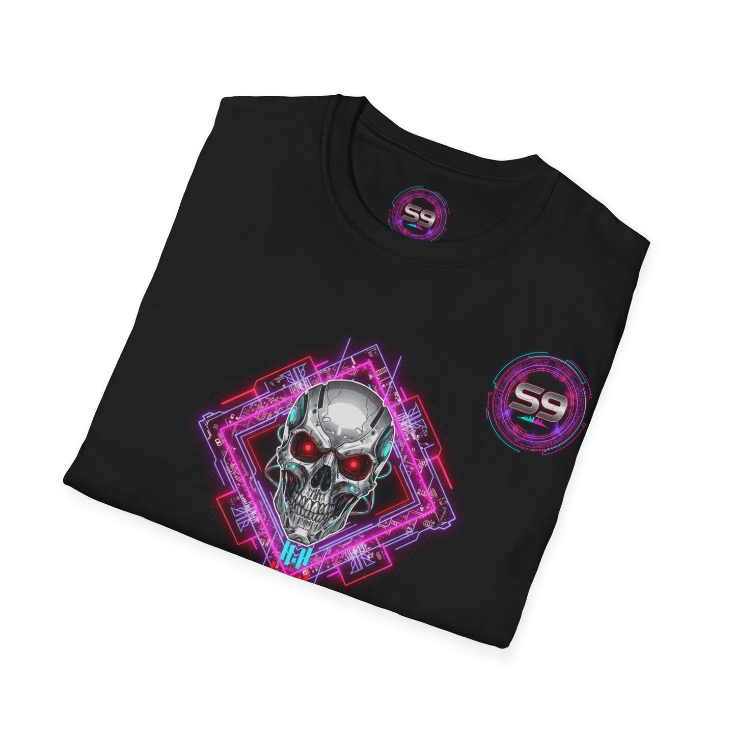 Sector9 T-shirt Cyber Neon Lion