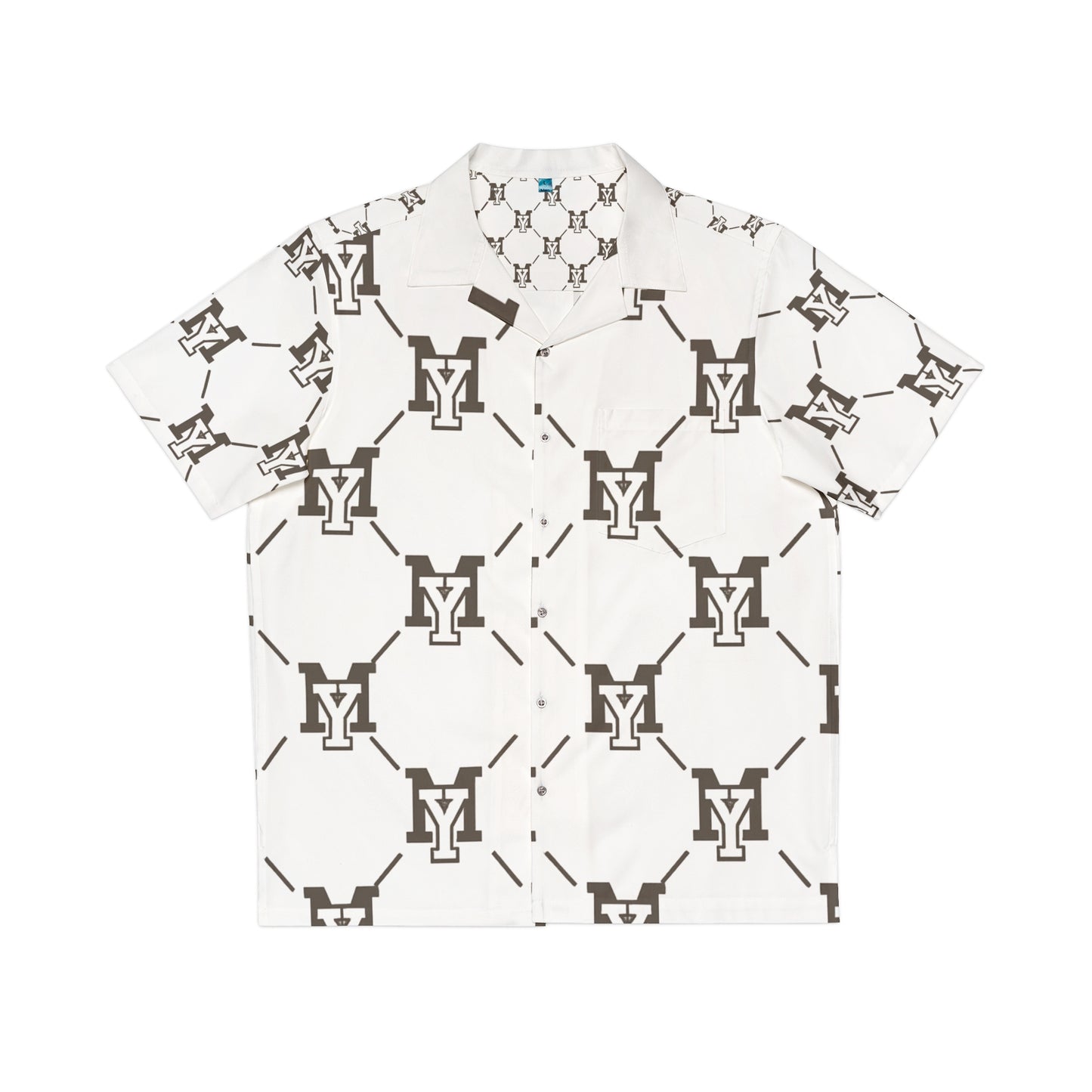 Men's Hawaiian Shirt, Tropical Vacation Shirt, Beach Party Attire, Casual Summer Wear, AOP Shirt for Men