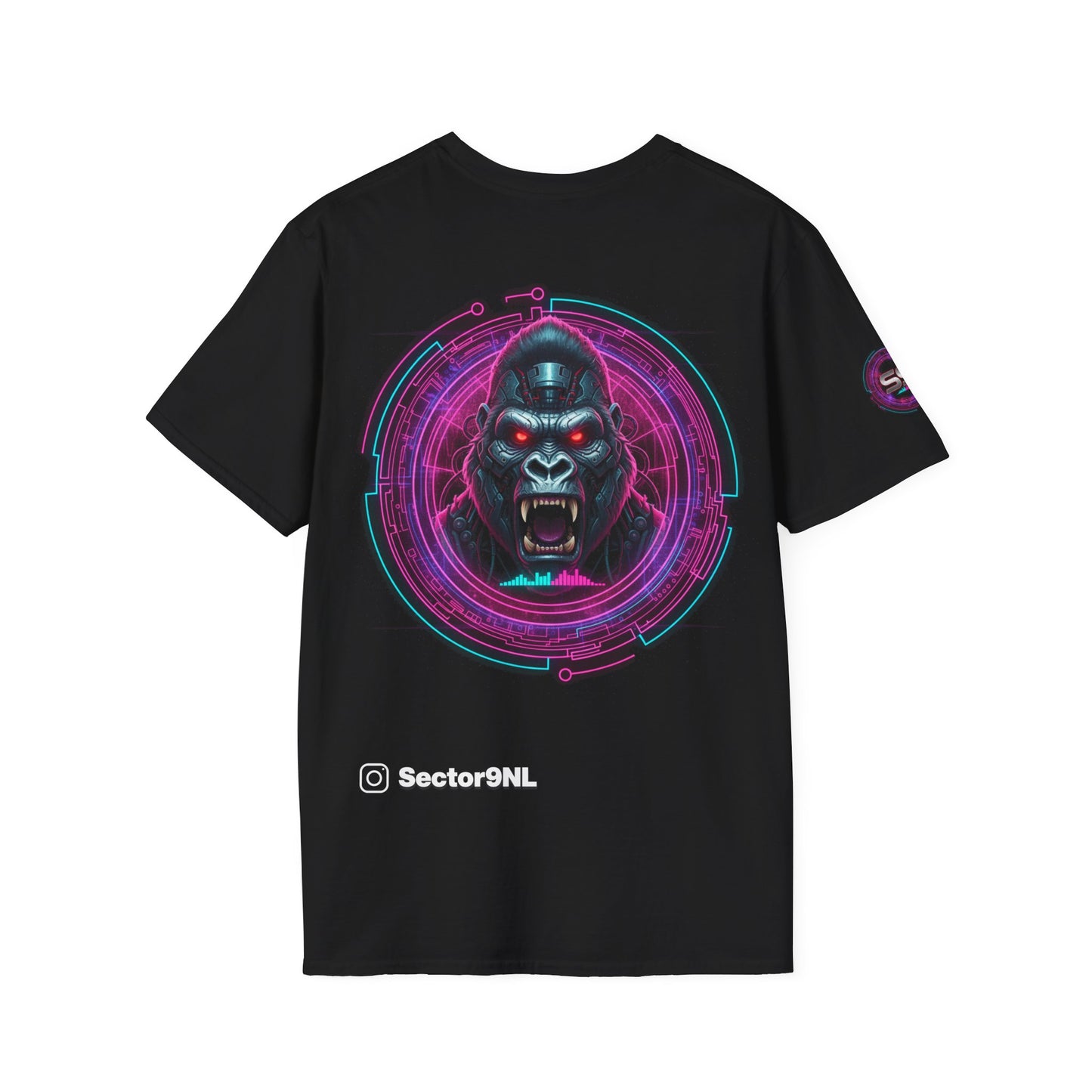Sector9 T-shirt Cyberpunk Gorilla