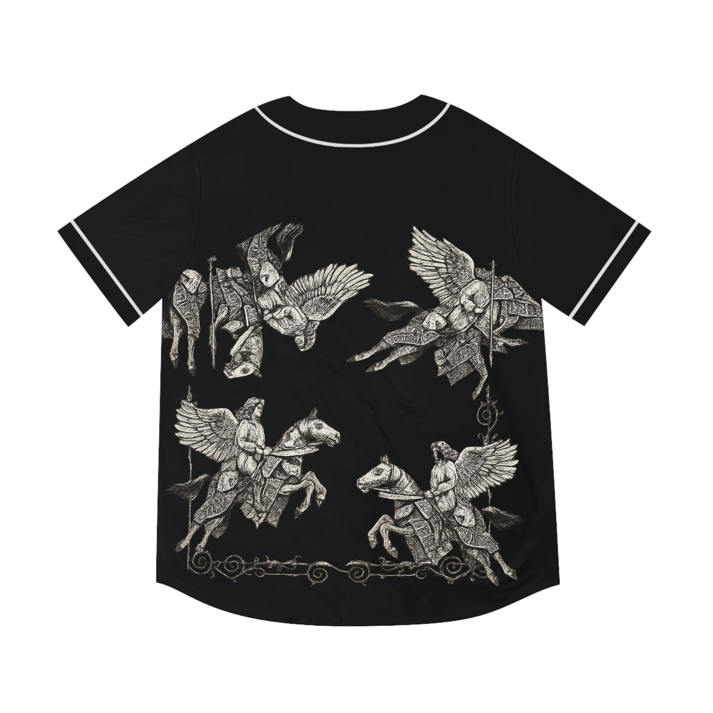 Men's Baseball Jersey with Vintage Knights Design | Perfect for Sports, Casual Wear, Gifts, Events, and Celebrations