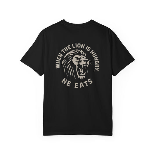 Sector9 T-shirt (When the lion is hunry, he eats)