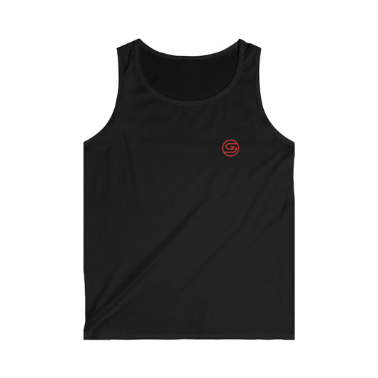 Mystic Skull Triangle Tank Top — Occult Symbol Graphic Men’s Tank