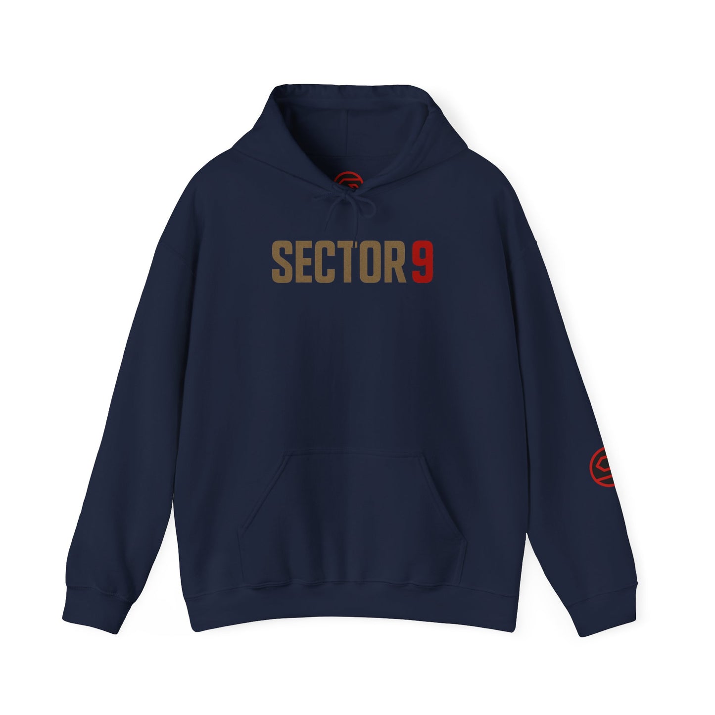 Sector9 Hoodie (Hard Techno#5)
