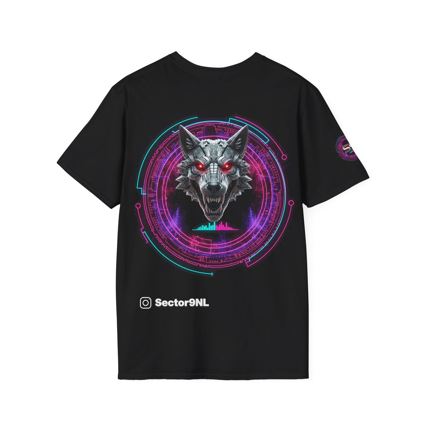 Sector9 T-shirt Cyber Wolf