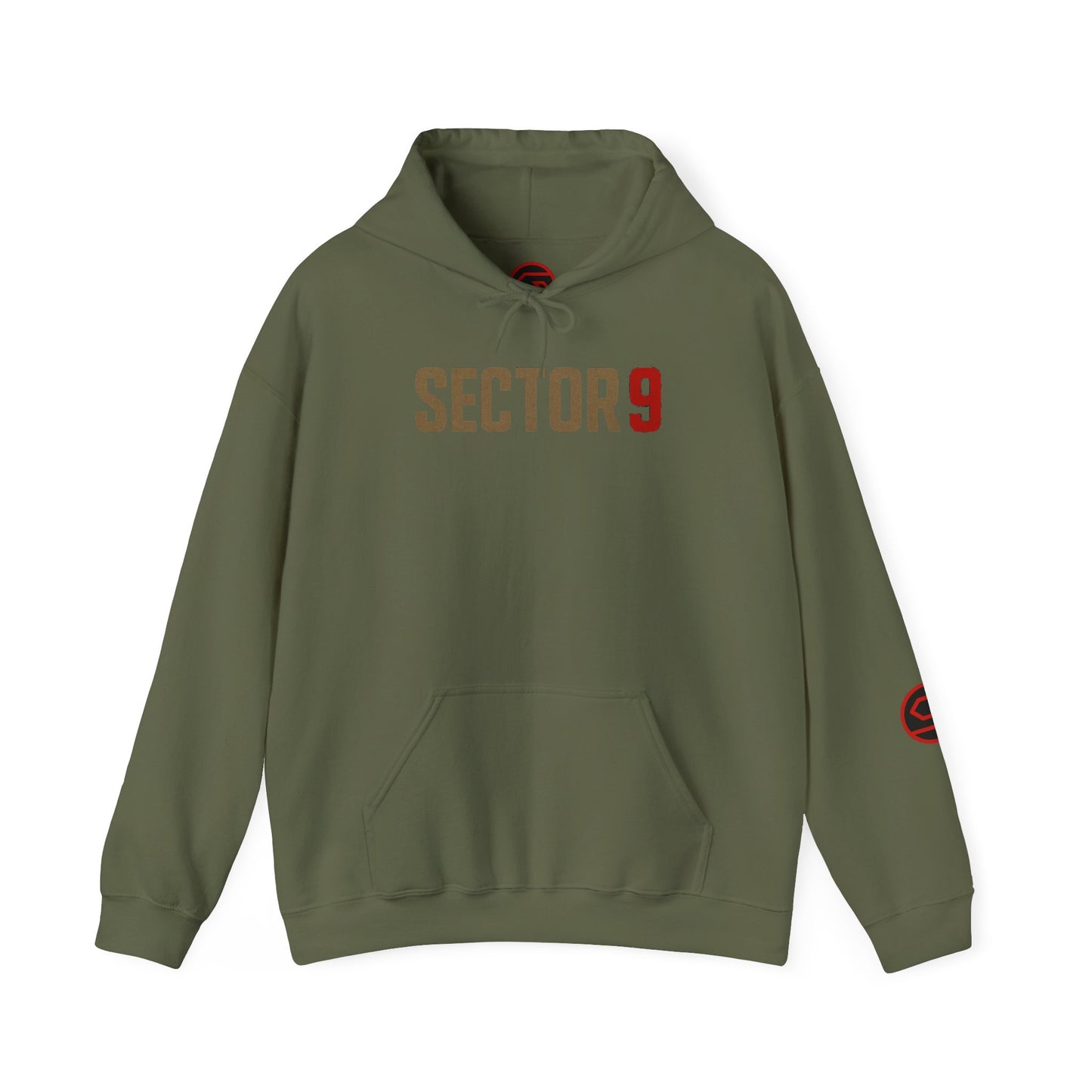 Sector9 Hoodie (Hard Techno#5)